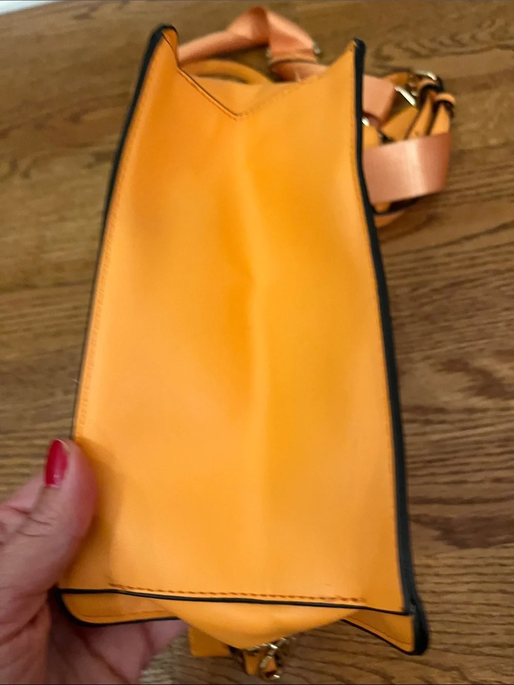 Steve Madden Bevelyn / Evelyn Crossbody Bag Set Orange